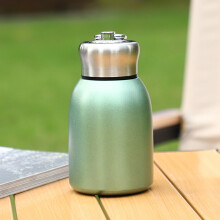 Bouteille d'eau isotherme en acier inoxydable de 200 ml (6,76 oz), petite bouteille étanche, idéale pour le sport, les boissons chaudes et froides,