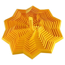 Sensorisk Fidget-stjerne, 3D-printede Fidgets, Fidget-legetøj til angstlindring, Feriedekoration, Guld M