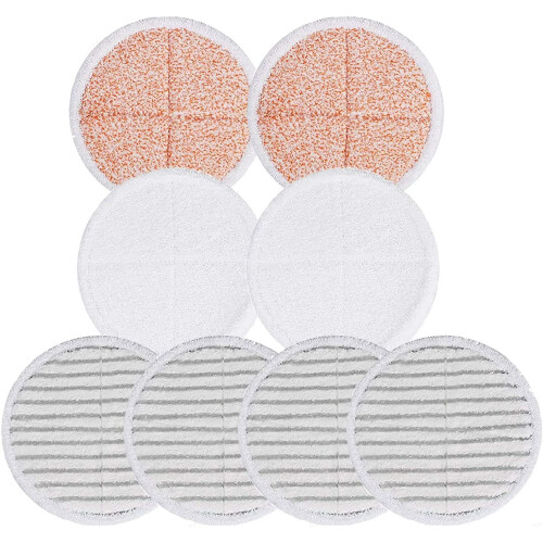 Mop Pads Replacement for Bissell Spinwave 8 Pack