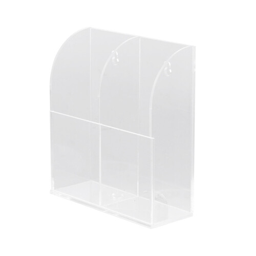 Support mural transparent pour télécommande TV (sans marque)