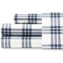 Strona główna | Zestaw pościeli z kolekcji Percale – 100% bawełny, chrupiący i chłodny, lekki i odprowadzający wilgoć, podwójny, granatowa