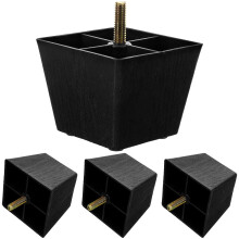 stuks vierkante meubelpoten, voetjes voor banken, 3 inch poten voor meubels, sofa poten, meubelvoeten, sofa poten
