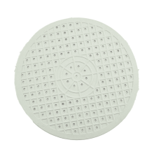 Tapis d'évier, protège-évier de cuisine, tapis d'évier ronds blancs