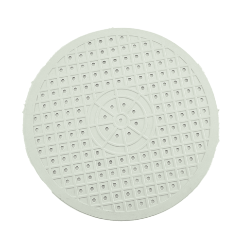 Tapis d'évier, protège-évier de cuisine, tapis d'évier ronds blancs