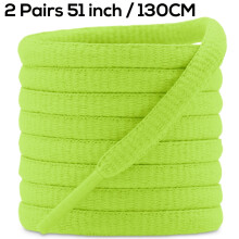 4 Pairs Half-Round Shoe Laces – Durable & Stylish for Athletic, Running, Sport Shoes, Sneakers & Boots – Men & Women – Sports & Casual