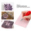 8pcs Rubber Carving Blocks Pink Stamp Set 1