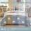 Fleece Comforter Set Queen 3-Piece Microfiber 3