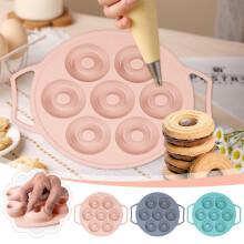 Szilikon muffin sütőformák sütéshez, dupla fülű sütőtálca, magas hőmérsékletű, élelmiszeripari minőségű sütőeszközök otthoni