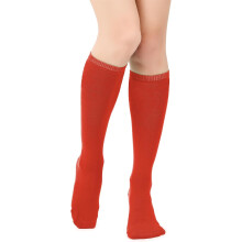 Casual Knee High Solid Color Tube Socks for Women Girls Elasticity Athletic Long Stockings for School Daily Wear