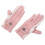 Γάντια γκολφ Worgeous Pink για γυναίκες1 ζευγάρι με ανθεκτικές στη φθορά και 1