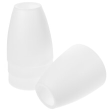 Lot de 4 abat-jour de rechange en plastique pour lampadaire et lampe de bureau