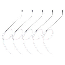 10Pièces Mini Lampes De Rue En Acier Pour Modèles Réduits Multicolores