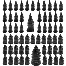 60PCS Tire Repair Rubber Nail, Vacuum Kits Spiral Nails, Screw Plug Fast Tool Self Service Nail for car, Motorcycle, Truck, Tractor Puncture