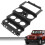 Cornice centrale per cruscotto compatibile con Jeep Wrangler 2007-2010 1