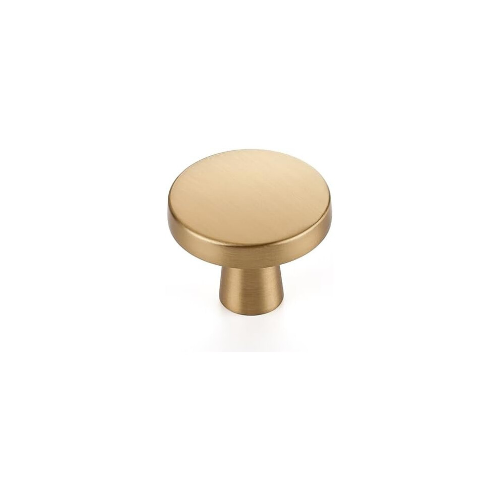 Drawer Pulls Champagne Bronze 1.25 Inch 25 Pack 9132278253923