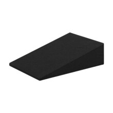 Coussin de nivellement de siège auto en forme de coin, respirant, design incliné, confortable et facile à installer (1 pièce)