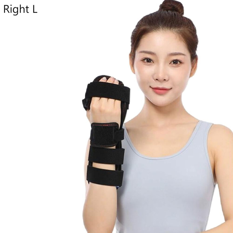 Hand Support Brace Nighttime Wrist and Finger Immobilization Relief from Muscle Soreness