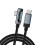 Εύκαμπτο καλώδιο γρήγορης φόρτισης USB C με οπτική οθόνη ισχύος για τηλέφωνα και 1