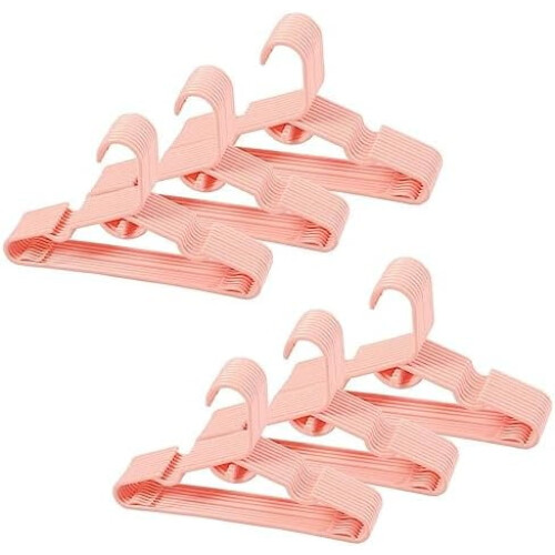 Baby Clothes Hangers 100 Pack – Non-Slip Plastic, 6