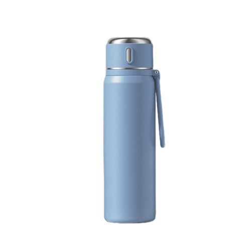 Θερμός από ανοξείδωτο ατσάλι, 550 ml, με μόνωση κενού αέρος και κύπελλο για ζεστό
