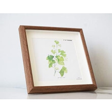 Cadre photo carré en bois 9x9 avec passe-partout 7x7, cadre photo carré 9x9 avec verre, pour affichage mural et de bureau, cadre photo en bois