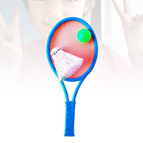 Kids Indoor Badminton Set Plastic Rackets and Shuttlecocks