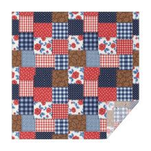 Nappe carrée à motif floral Pioneer Flower, imperméable, lavable et anti-taches, idéale pour la décoration de la maison, de la cuisine et des