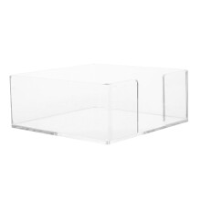 TOYMYTOY Veelzijdige transparante tissuebox, perfect voor hotels, winkels en kantoren.