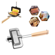 Dual-Function Sandwich Maker & Waffle Iron, Non-Stick Grill Pan for Omelets, Paninis – Compatible with Standard Outlets