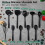 Silicone Cooking Utensil Set 10-Piece Black 1