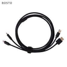 BOSTO 2-in-1 kabel voor BOSTO 13HD/16HD/16HDK grafisch tekentablet monitor