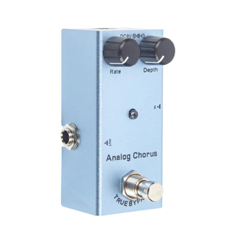 Vintage Overdrive Distortion Pedal, Elgitarr Effektpedal