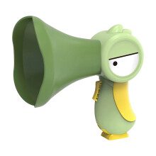 Megafone infantil com alto-falante divertido que grava e reproduz músicas, perfeito para pegadinhas engraçadas, instrumento musical interativo para