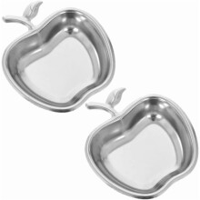 Stainless Steel Soy Sauce Bowls 10 x 9 cm (2 pcs)