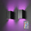 Μοντέρνα φωτιστικά τοίχου LED Up-Down Wall Mount Light 5W Wall Lighting για σαλόνι, υπνοδωμάτιο, 1