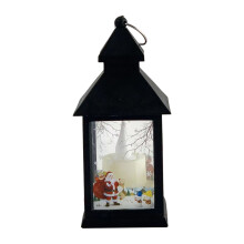 5,6"-os Vintage LED gyertyalámpa, IP44 vízálló, elemes, függő/asztali verandalámpa, kültéri dekoráció – 1 db