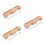 3Stk Percussion Holzblock Für Kinder Beechholz Rhythmusblock Hellgelb 5