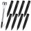 Pathway Light Stakes Replacement Black10Pcs6.09X0.43X0.43in Abs 1
