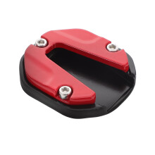 FRCOLOR Motorcycle Kickstand Pad – Side Stand Extension Foot Support Plate, Compatible with Most Motorcycles