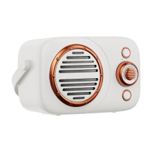 Prenosný mini retro Bluetooth reproduktor s hlasným zvukom, prehrávaním cez USB – kompatibilný so všetkými zariadeniami