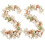 2-Pack 12ft Autumn Maple Leaf Pumpkin Garland 1