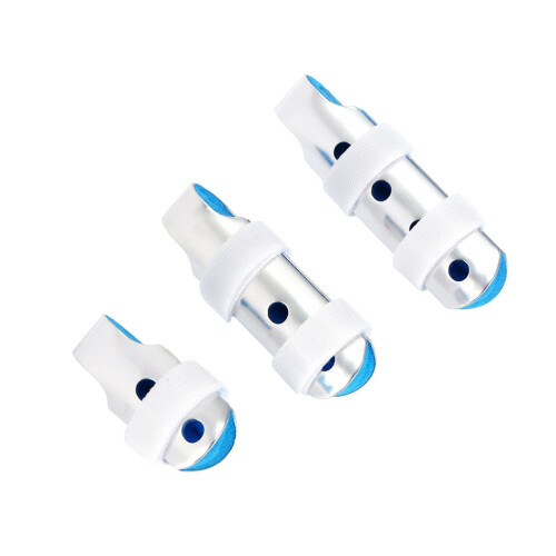 YEAHIBABY Fingerskinner med fast rem, Multipak med 3 stk. rustfrit stål