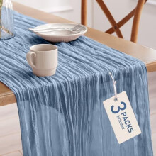 Cheesecloth Table Runner 35 x 120 in
