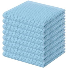 Geschirrtücher aus 100 % Baumwolle mit Waffelstruktur, 30 x 30 cm, 12er-Packung