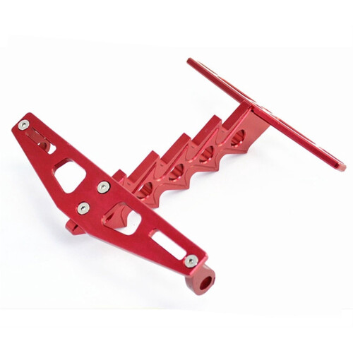 Support de plaque d'immatriculation moto – Garde-boue en aluminium