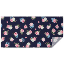 Floral Rectangle Tablecloth 60x120 in Polyester