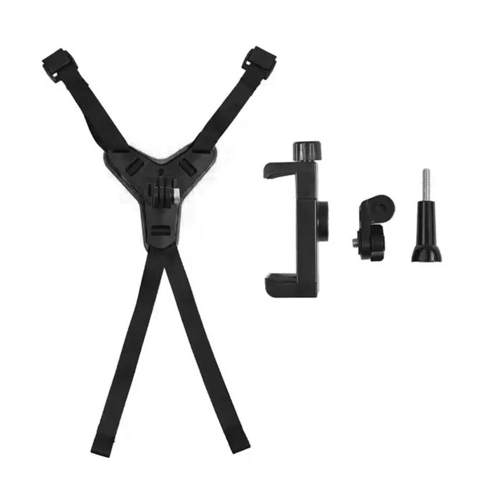 Motorcycle Helmet Chin Strap Phone Mount Holder For Gopro Action Camera Accessories 9377112511917