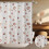Waterproof Shower Curtain with 8 Hooks, 180x100cm 1