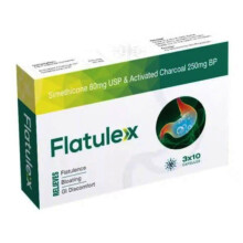 Flatulex Capsules (Hard Gelatin) 30s | Effective Relief for Gas, Bloating & Abdominal Discomfort