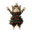 Kerstkat acryl ornament (1 stuk) 1